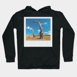 Dinosaur Brachiosaurus 65 Million Year Old Photo Jurassic Period Paleontology Picture Hoodie